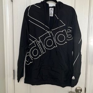 L Adidas Windbreaker